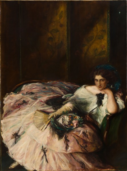 Souvenir of an "International Ball" (Portrait of Miss Kathleen Bruce), 1907. Charles Hasslewood
