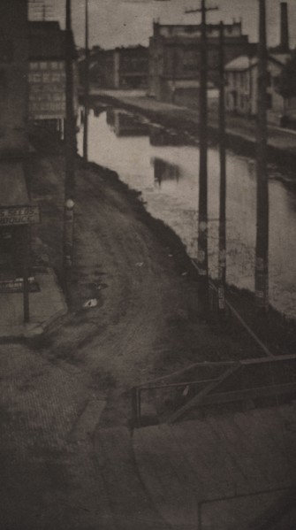 Camera Work No. 3, July, 1903: Telegraph Poles, 1898. Clarence H. White (American, 1871-1925).
