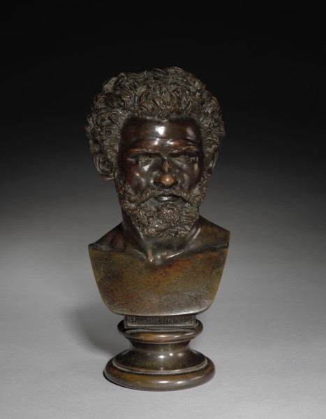 Henri Regnault, 1871. Louis-Ernest Barrias (French, 1841-1905). Bronze; overall: 28.3 x 13.2 x 13.4