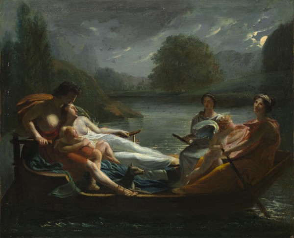 The Dream of Happiness, after 1819. Imitator of Pierre-Paul Prud'hon (French, 1758-1823). Oil on