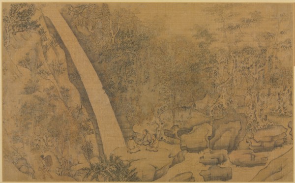 Dwelling in the Longmian ("Sleeping Dragon") Mountains, 1100s-1200s. Follower of Li Gonglin