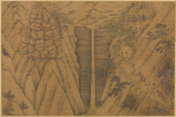 Dwelling in the Longmian ("Sleeping Dragon") Mountains, 1100s-1200s. Follower of Li Gonglin