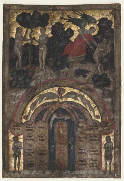 Leaf from a Volume of Johannes Andrea's "Lectura super arboris consanguinitatis et affinitatis: