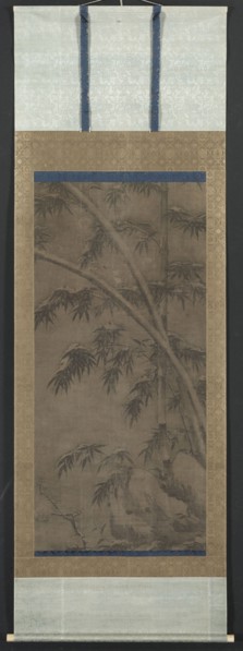 Bamboo in Four Seasons: Winter, 1279-1368. China, Yuan dynasty (1271-1368). Hanging scroll, ink on