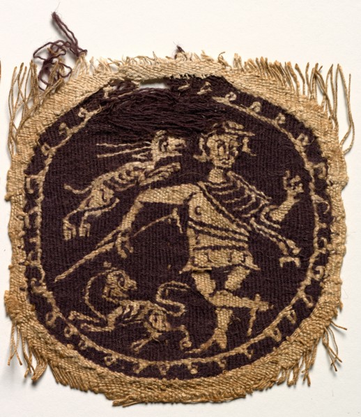 Segmentum, 700s - 900s. Egypt, Umayyad to Abbasid periods, 8th - 10th century. Tapestry weave; wool