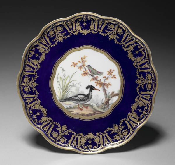 Footed Dish (soucoupe à pied), 1786. Sèvres Porcelain Manufactory (French, est. 1740), Etienne