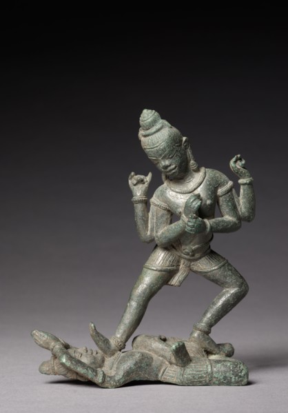 Shamvara, c. 1100. Cambodia, Angkor, 11th century. Bronze; overall: 14.8 cm (5 13/16 in.).