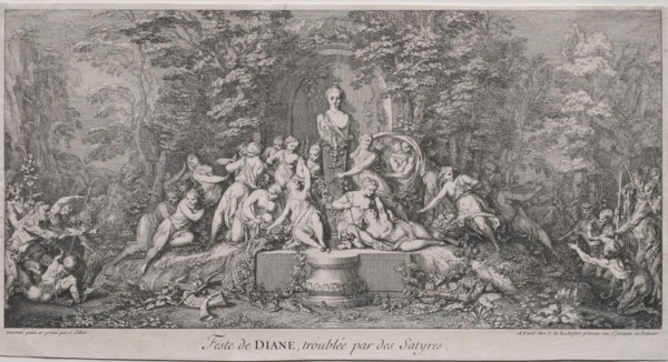 The Four Festivals. Claude Gillot (French, 1673-1722). Etching and engraving