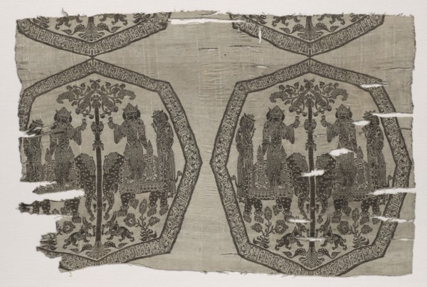 Fragment, 1000s - 1100s. Iran, late Buyid -Seljuk period, 11th - 12th century. Compound weave;