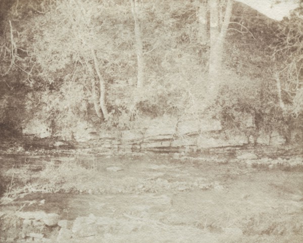 Sun Pictures in Scotland, plate 20: A Mountain Rivulet Which Flows at the Foot of Doune Castle,
