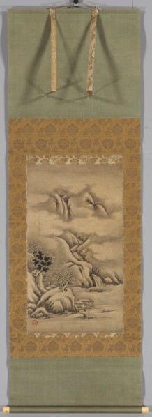 Seasonal Landscapes: Winter, mid- to late 1500s. Kano Hideyori (Japanese, active mid- to late