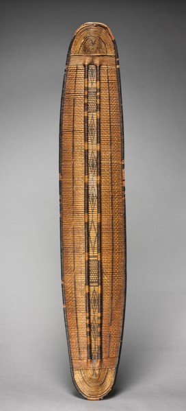 Shield, c. 1900. Central Africa, Democratic Republic of the Congo, early 20th century. Wood and