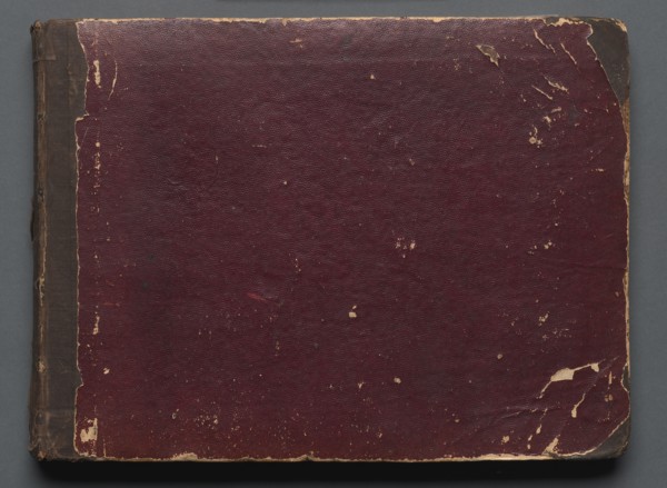Album with Views of Rome and Surroundings, Landscape Studies. Franz Johann Heinrich Nadorp (German,