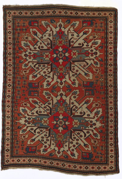 Carpet, 1800 - 1850. Ghiordez knot; wool; average: 218.4 x 147.3 cm (86 x 58 in.)