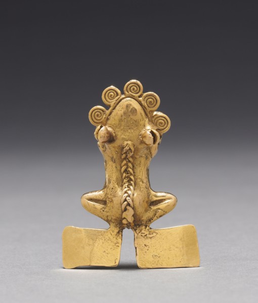 Frog Pendant, c. 1000-1550. Western Panama, Veraguas-Gran Chiriquí Style, c. 1000-1550. Cast and