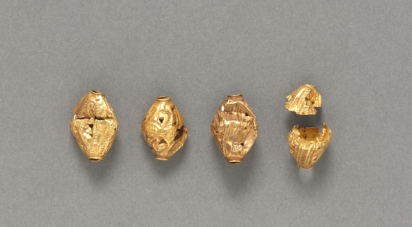 Beads, after 1519. Gold; overall: 1.9 cm (3/4 in.).