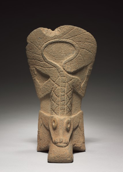 Ballgame Palma, 900-1100. Mexico, Gulf Coast, Classic Veracruz style (600-1100). Stone, pigment;