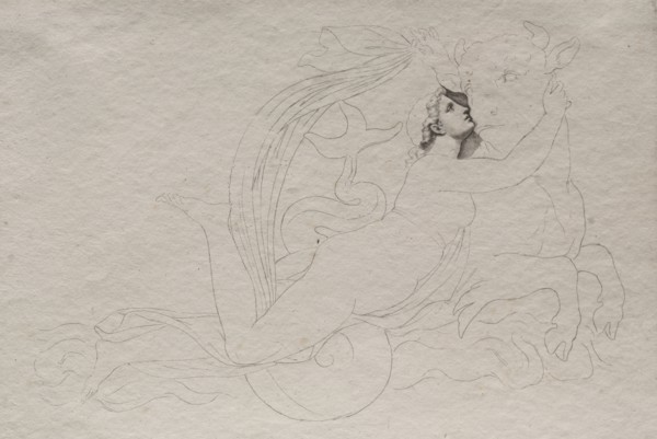 Rape of Europa, c. 1800. Pierre-Paul Prud'hon (French, 1758-1823). Etching