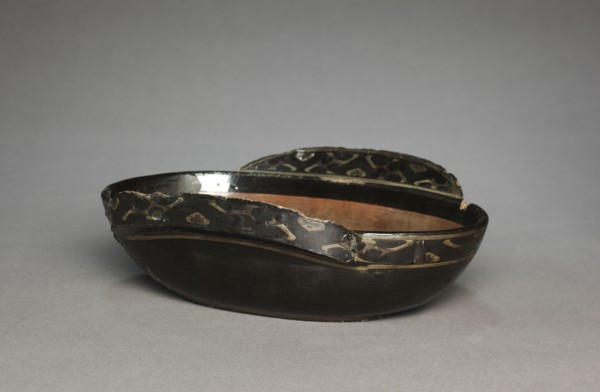 Winged Cup (Erbei), c. 206-100 BC. China, Western Han dynasty (202 BC-AD 9). Lacquer; overall: 18.9