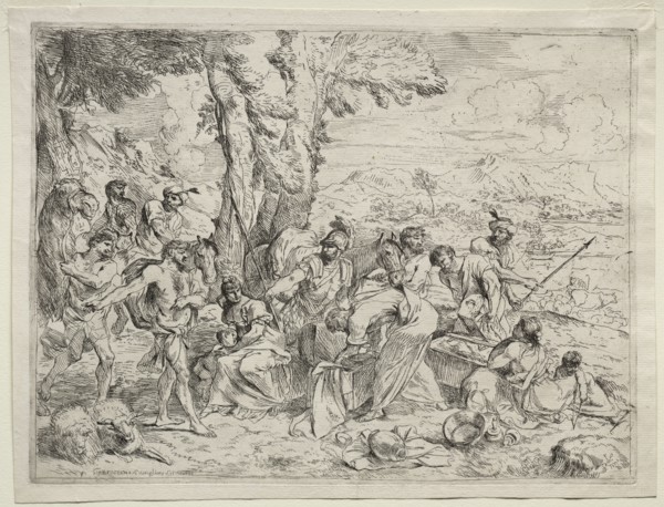 Laban Searching for Idols in Rachel's Baggage, c. 1635. Giovanni Benedetto Castiglione (Italian,