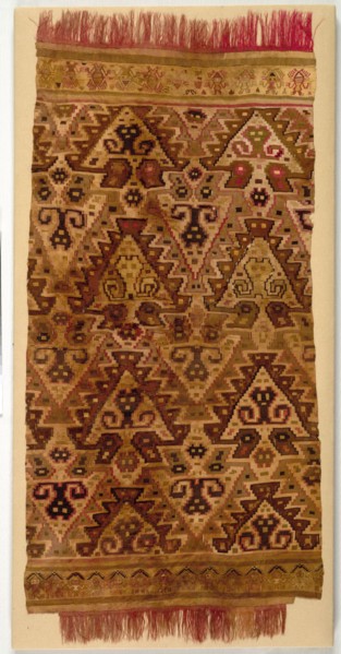 Tapestry Panel, 1000-1460s. Peru, Central Coast, Chancay-Chimú style, 11th-15th century. Camelid