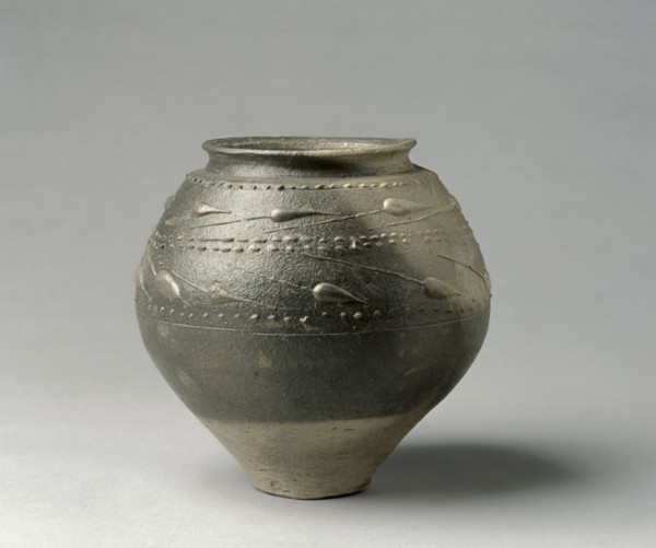 Globular Pot, 25-50. Rhenish (Cologne), Gallo-Roman, 2nd quarter 1st Century. Gray ware with black