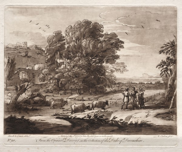 Liber Veritatis, 1777. Richard Earlom (British, 1743-1822). Etching and mezzotint