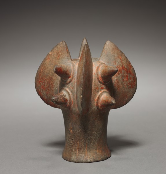 Mace Head, c. 200 BC-AD 100. North coast of Peru, Salinar Culture, 2nd Century BC-1st Century AD.
