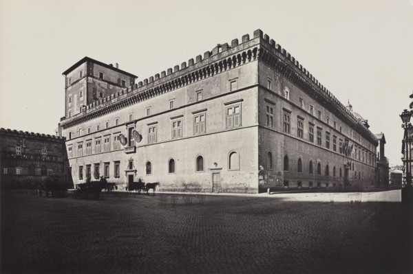 Venetian Palace, c. 1870s. James Anderson (British, 1813-1877). Albumen print from wet collodion