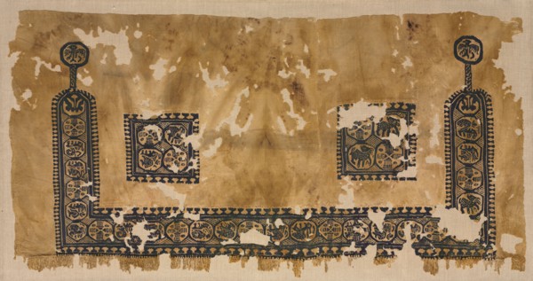 Lower Section of a Tunic, 400s. Egypt, Byzantine period, 5th century. Tapestry weave with
