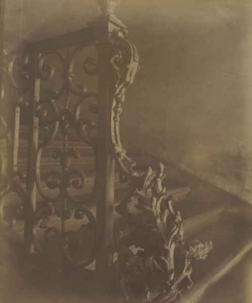 Hôtel Cheruseau, Rue Louis en L'Ile, c. 1905-06. Eugène Atget (French, 1857-1927). Albumen print,