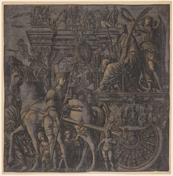 The Triumph of Julius Caesar: Caesar Triumphant, 1593-99. Andrea Andreani (Italian, about