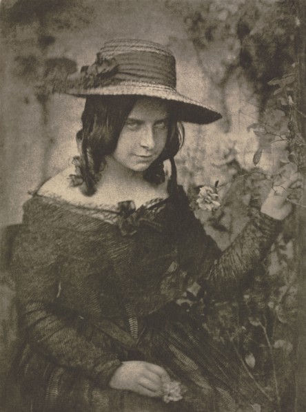 Camera Work: Girl in Straw Hat, 1912. David Octavius Hill (British, 1802-1870), and Robert Adamson