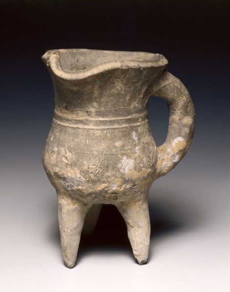 Wine Warmer (Jue), c. 1300-1023 BC. China, Shang dynasty (c.1600-c.1046 BC), Anyang phase (c