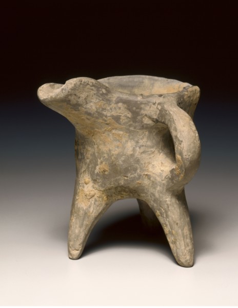 Wine Warmer (Jue), c. 1300-1023 BC. China, Shang dynasty (c.1600-c.1046 BC), Anyang phase (c