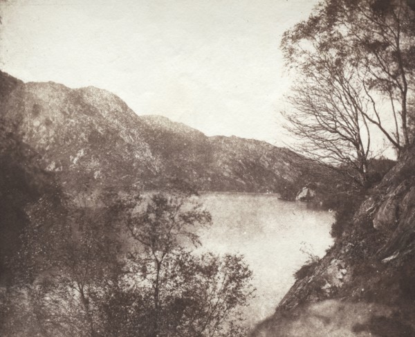 Loch Katrine, 1844. William Henry Fox Talbot (British, 1800-1877). Salted paper print from calotype