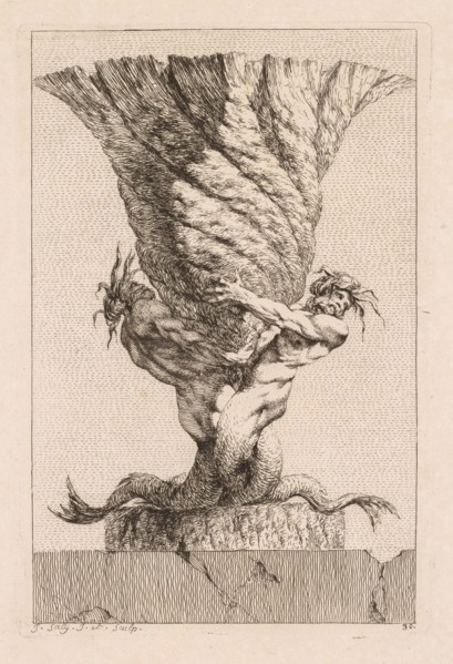 Suite of Vases:  Plate 30, 1746. Jacques François Saly (French, 1717-1776). Etching