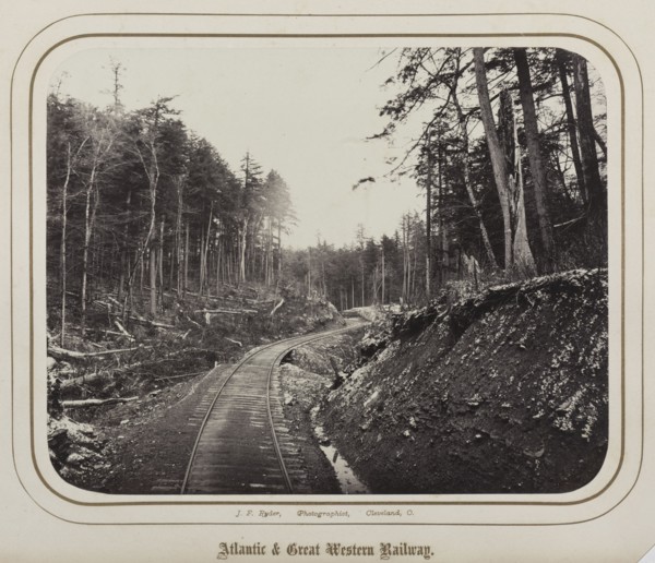 Atlantic and Great Western Railway album: Untitled, 1862. James Fitzallen Ryder (American,
