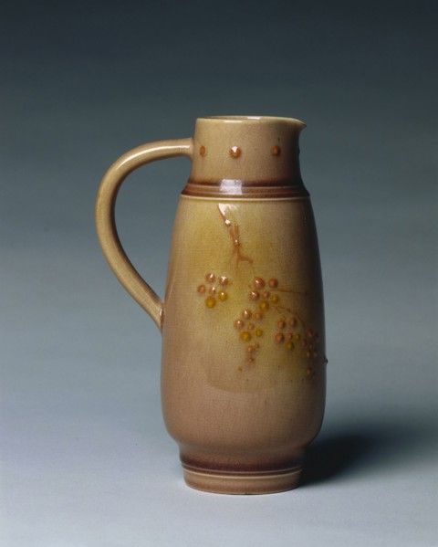Small Pitcher, 1885. Martin Rettig (American, 1869-1956), Rookwood Pottery Company (American,