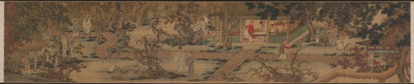 The Nine Elders of the Mountain of Fragrance, 1426-1452. Attributed to Xie Huan (Chinese, c. 1370-c