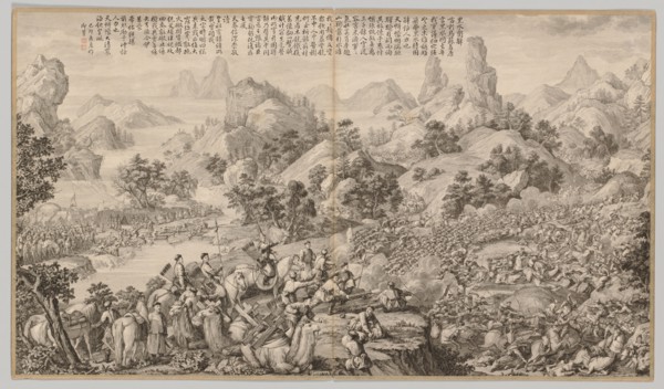 Breaking Through the Siege at Hesui: from Battle Scenes of the Quelling of Rebellions in the