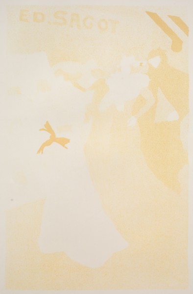 Sagot's Gallery, 1898. Georges Alfred Bottini (French, 1874-1907). Color separation proofs in