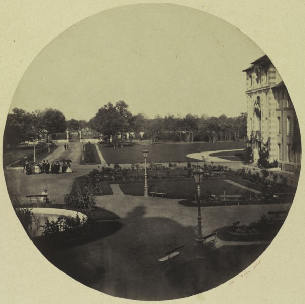 The Asylum at Vincennes, c. 1859. Charles Nègre (French, 1820-1880). Albumen print from wet