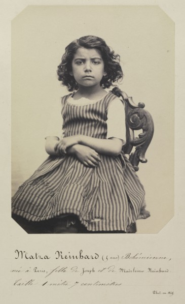 Matra Reinhard, 1868. Jacques-Philippe Potteau (French, 1807-1876). Albumen print from wet