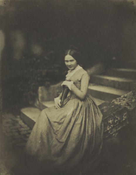 Henriette Robert, 1852-1853. Louis-Rémy Robert (French, 1811-1882). Salted paper print from waxed