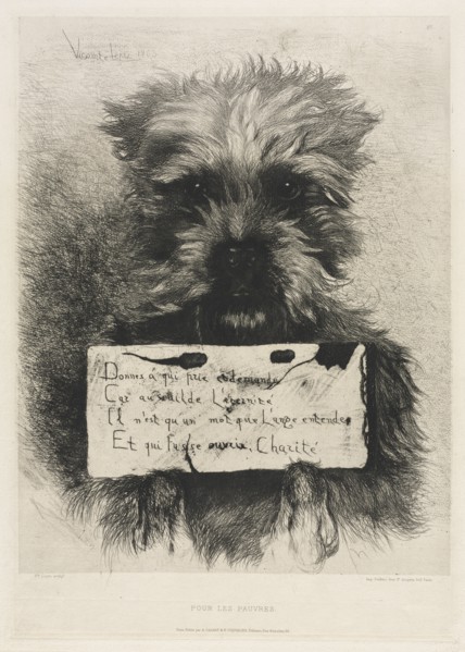 Portfolio No. 6, Société des Aquafortstes: For the Poor, 1863. Ludovic Napoléon, Vicomte Lepic