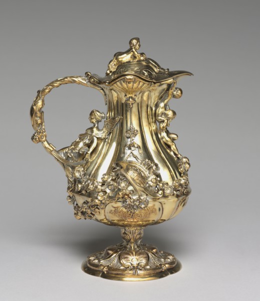 Ewer, c. 1845. Jean-Valentin Morel (French, 1794-1860), Jules Dieterle (French, 1811-1889), Jules
