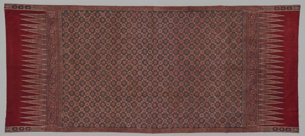 Hip Wrapper (tapis), 1800-1850. India, Coromandel Coast, 1st half 19th Century. Cotton; plain