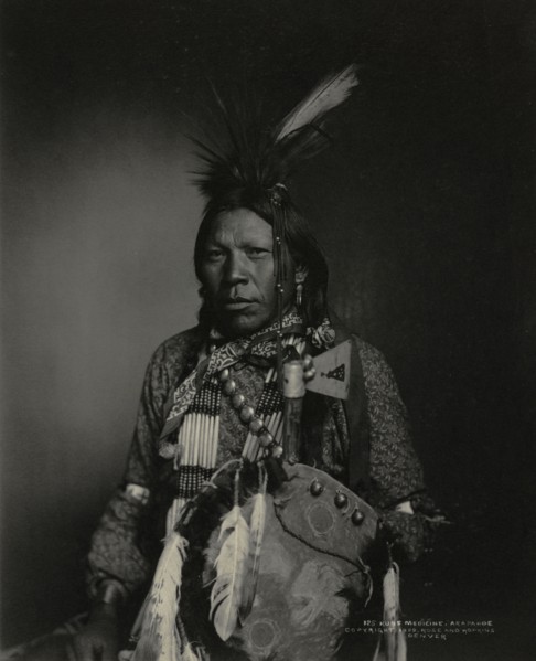 Runs Medicine, Arapahoe, 1898-1899. John K. Rose (American, 1849-1932), and Benjamin S. Hopkins