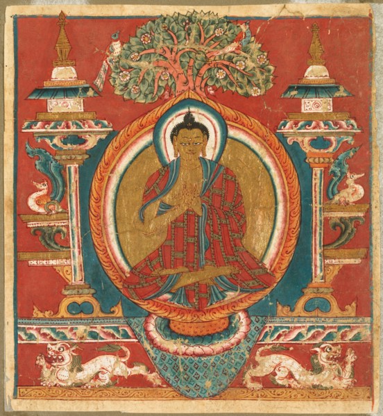 Preaching Sakyamuni, 1000s. Western Tibet, Toling Monastery, 11th century. Miniature votive